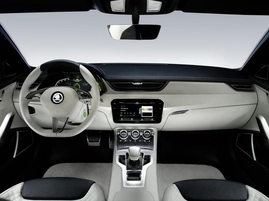  Skoda VisionC Concept 2014 года  (фото 17 из 18)